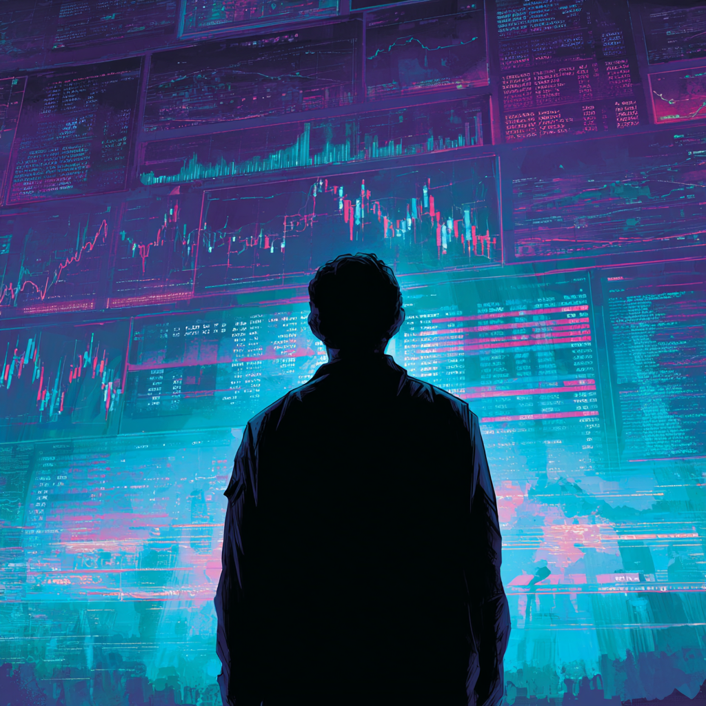 AI trading platform future technology visualization for modern traders