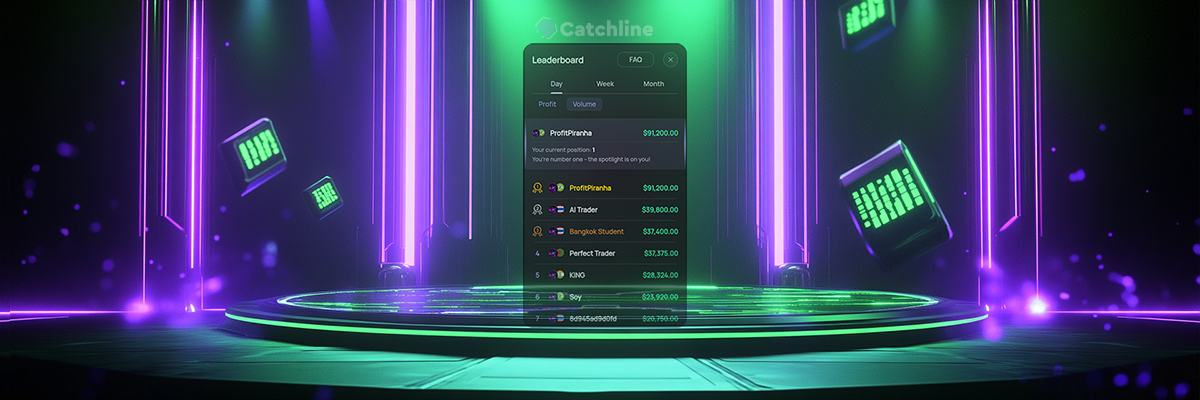 Trader Leaderboard on Catchline.io